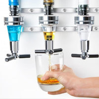 Final Touch - 4 Bottle Wall Mounted Liquor Dispenser - FTA1804