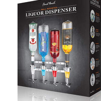 Final Touch - 4 Bottle Wall Mounted Liquor Dispenser - FTA1804