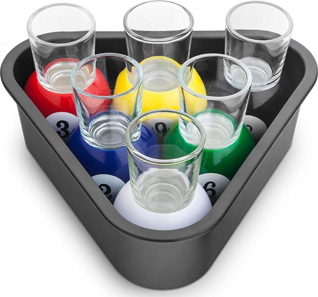 Final Touch - 6 Pool Shots with Rack Tray - FTA1836