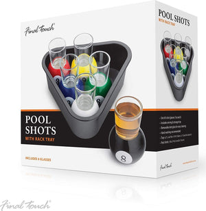 Final Touch - 6 Pool Shots with Rack Tray - FTA1836