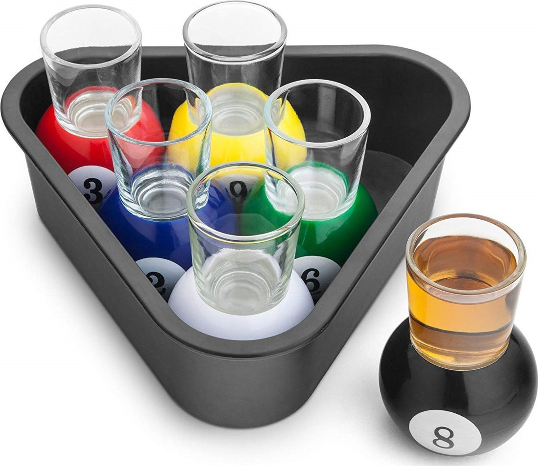 Final Touch - 6 Pool Shots with Rack Tray - FTA1836