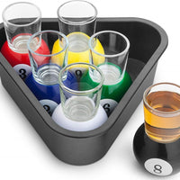 Final Touch - 6 Pool Shots with Rack Tray - FTA1836