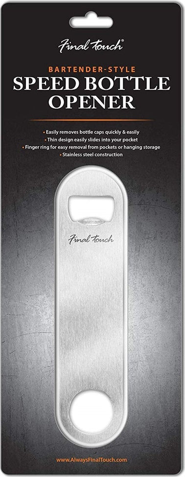 Final Touch - Bartender-Style Speed Bottle Opener - FTA7018