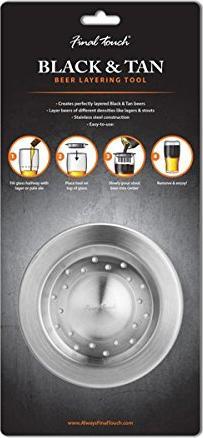 Final Touch - Black & Tan Beer Layering Tool - FTA7015