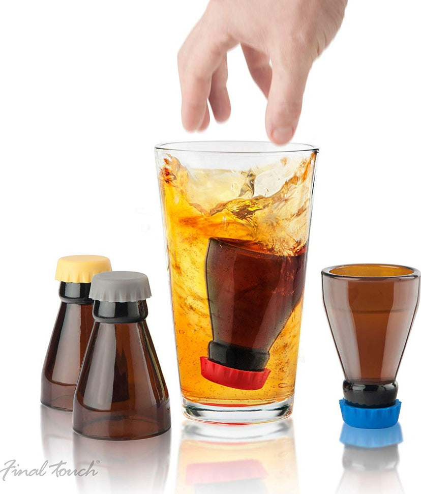 Final Touch - Bottle Shot Bombers, Pack of 4 - FTA1839