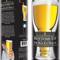 Final Touch - Bottoms Up Beer Glass - GDB1
