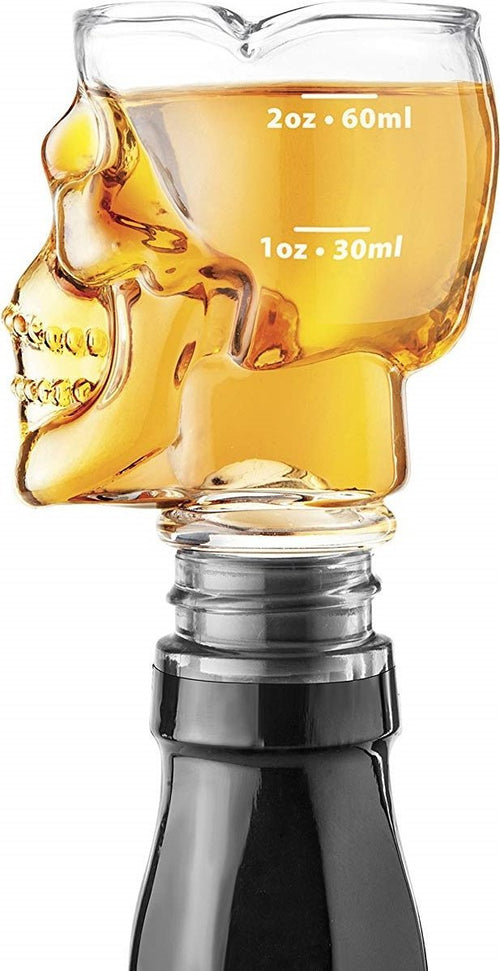 Final Touch - Brainfreeze Skull Head Jigger Stopper - FTA7044