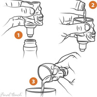 Final Touch - Brainfreeze Skull Head Jigger Stopper - FTA7044