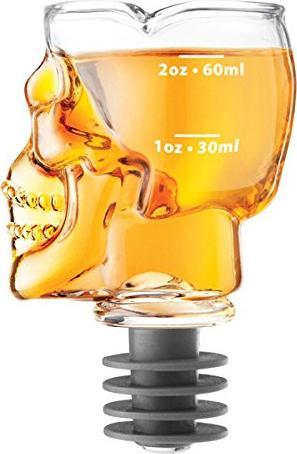 Final Touch - Brainfreeze Skull Jigger & Stopper - FTA1863