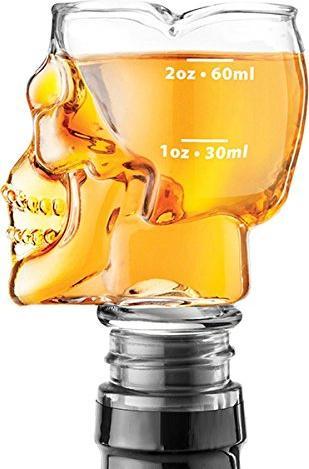 Final Touch - Brainfreeze Skull Jigger & Stopper - FTA1863