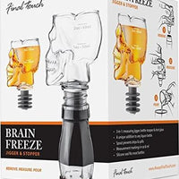 Final Touch - Brainfreeze Skull Jigger & Stopper - FTA1863