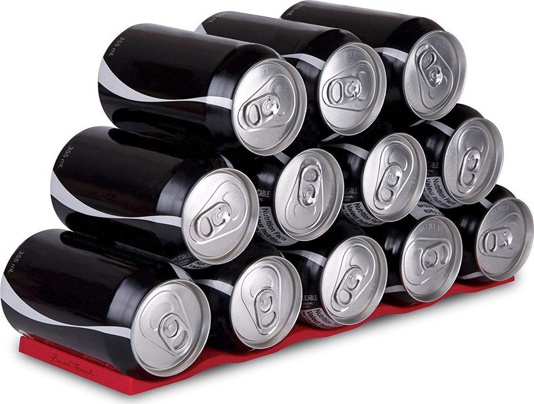 Final Touch - Can Stacker Red - FTA7024-9