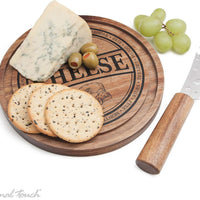 Final Touch - Cheese Board with Knife - CE40102