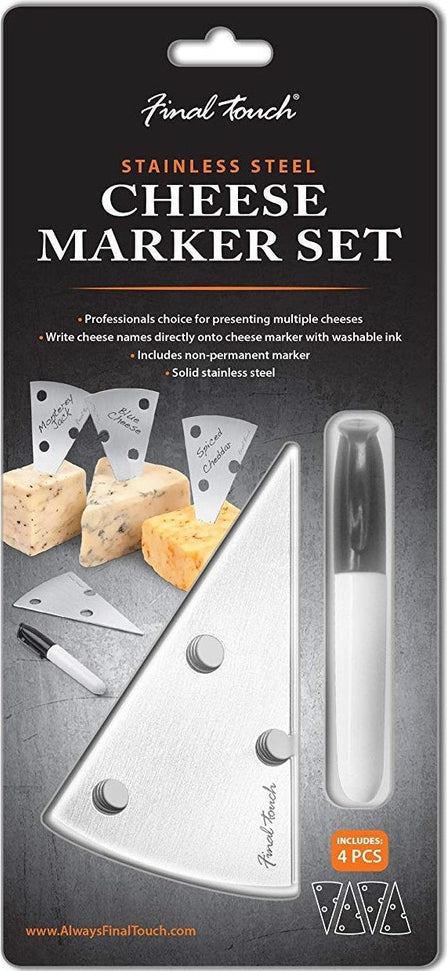 Final Touch - Cheese Markers, Pack of 4 - FTA7080