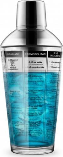Final Touch - Cocktail Shaker with Recipes - FTA1831