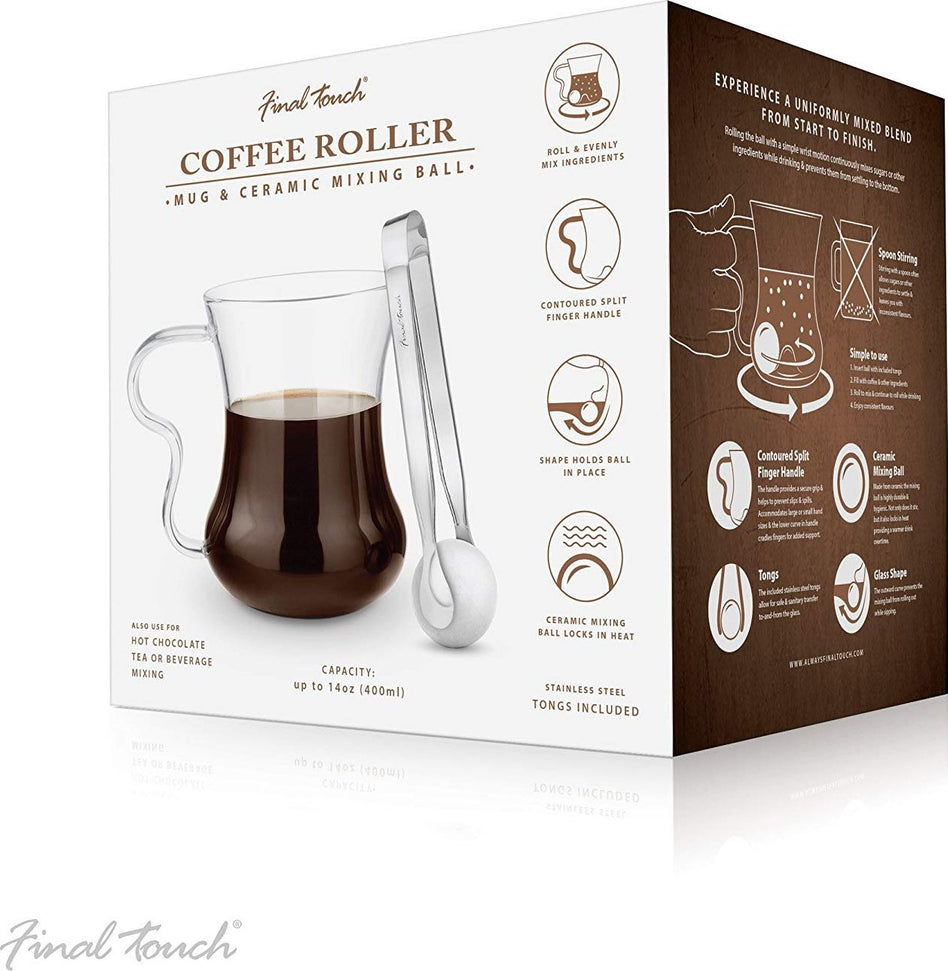 Final Touch - Coffee Infusion Mug Ball & Tongs - CAT8061