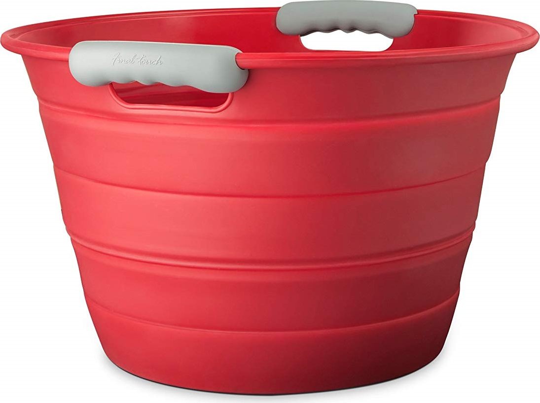 Final Touch - Collapsible Beverage Bin Red - IB15-9