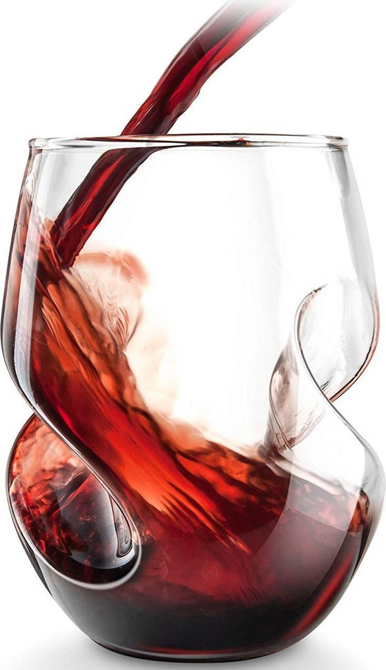 Final Touch - Conundrum Red Wine Glasses, Pack of 4 - GG5009