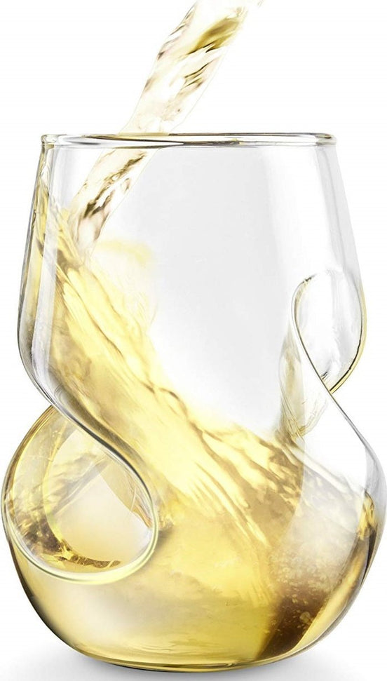 Final Touch - Conundrum White Wine Glasses, Pack of 4 - GG5008