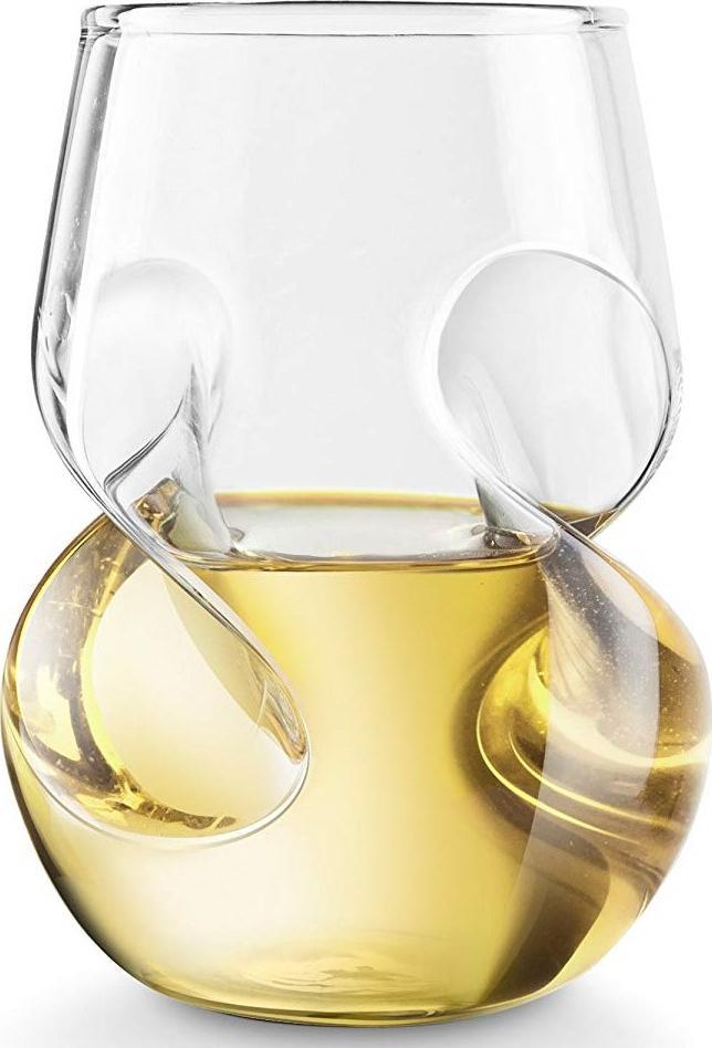 Final Touch - Conundrum White Wine Glasses, Pack of 4 - GG5008