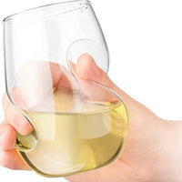 Final Touch - Conundrum White Wine Glasses, Pack of 4 - GG5008