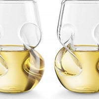 Final Touch - Conundrum White Wine Glasses, Pack of 4 - GG5008