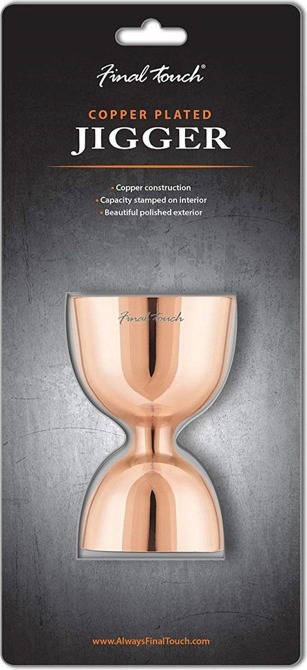 Final Touch - Copper Plated Double Jigger - FTA7034
