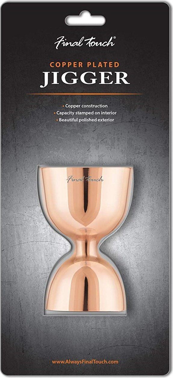 Final Touch - Copper Plated Double Jigger - FTA7034