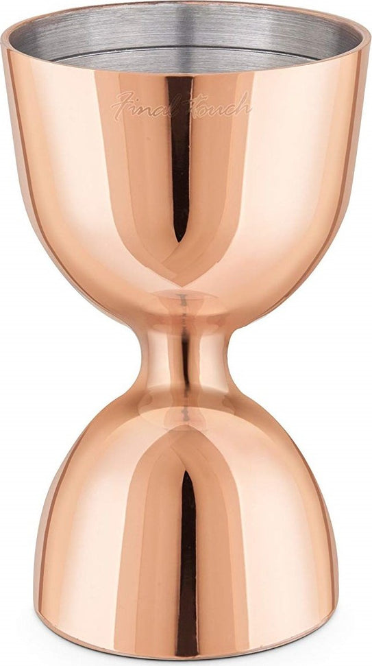 Final Touch - Copper Plated Double Jigger - FTA7034