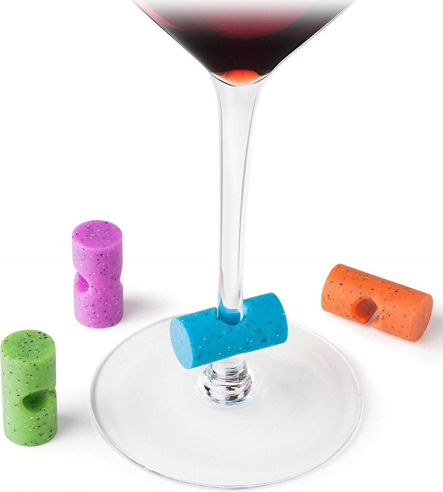 Final Touch - Cork-Shaped Glass Markers - FTA7502