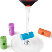 Final Touch - Cork-Shaped Glass Markers - FTA7502