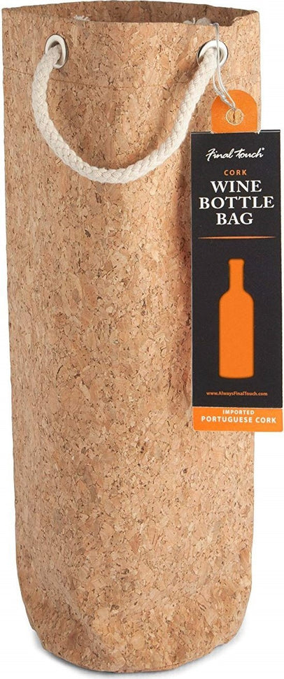 Final Touch - Cork Wine Bottle Bag - FTA1060