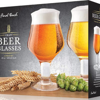 Final Touch - Craft Beer Glasses, Pack of 2 - GG5019