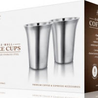 Final Touch - Double-Wall Coffee Cups, Pack of 2 (8 oz) - CAT8022 - DISCONTINUED