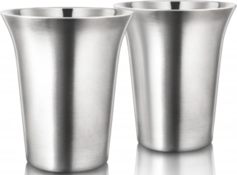 Final Touch - Double-Wall Coffee Cups, Pack of 2 (8 oz) - CAT8022 - DISCONTINUED