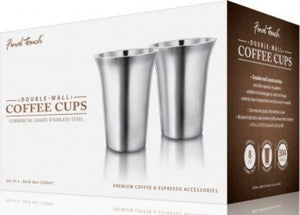 Final Touch - Double-Wall Coffee Cups Set of 2 (8 oz) - CAT8022