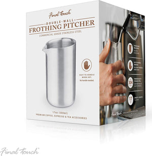 Final Touch - Double-Wall Frothing Pitcher - CAT131
