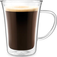 Final Touch - Double-Wall Insulated Glass Mug 17 oz - CAT8051