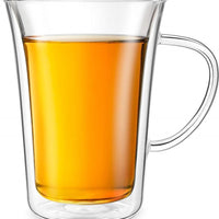 Final Touch - Double-Wall Insulated Glass Mug 17 oz - CAT8051