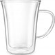 Final Touch - Double-Wall Insulated Glass Mug 17 oz - CAT8051