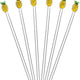 Final Touch - Drink Stirrers Set of 6 Pineapple - FTA3050