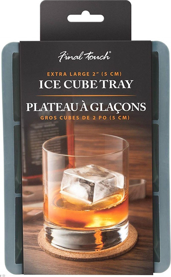 Final Touch - Extra Large 2" Ice Cube Tray - FTA7306