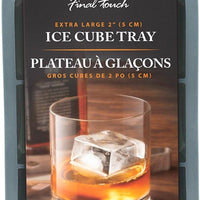 Final Touch - Extra Large 2" Ice Cube Tray - FTA7306
