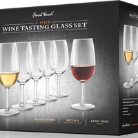 Final Touch - ISO Wine Tasting Glasses, Pack of 6 - WGT406