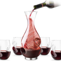 Final Touch - L'Grand Conundrum Aerator Decanter Red Wine Set - WDA659
