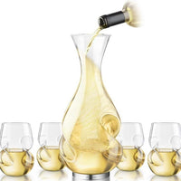 Final Touch - L'Grand Conundrum Aerator Decanter White Wine Set - WDA658 - DISCONTINUED