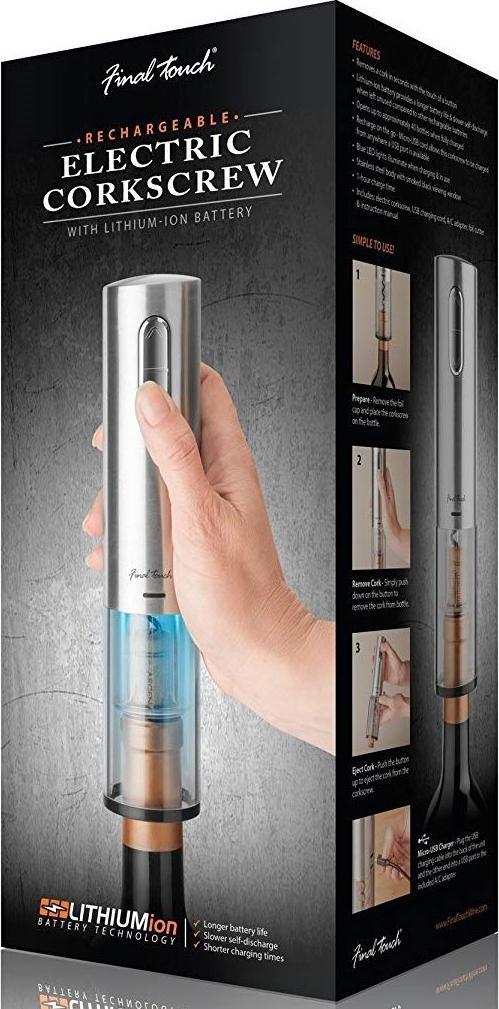 Final Touch - Lithium-Ion Electric Corkscrew - WO3032