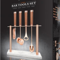 Final Touch - Marble & Copper Bar Tools Set - FTA1824