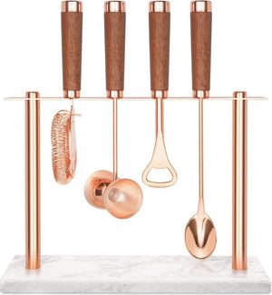 Final Touch - Marble & Copper Bar Tools Set - FTA1824