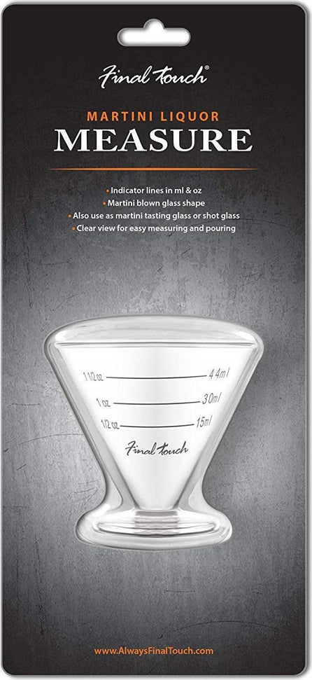 Final Touch - Martini Liquor Measure - FTA7031